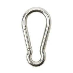 Porte-mousqueton type pompier Diall 10 cm 300 kg