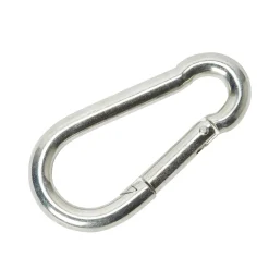 Porte-mousqueton type pompier Diall 8 cm