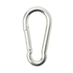 Porte-mousqueton type pompier Diall 8 cm