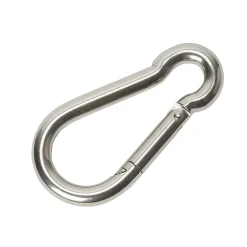 Porte-mousqueton type pompier Diall 10 cm 150 kg