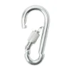 Porte-mousqueton type pompier Diall à vis 6 cm