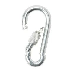 Porte-mousqueton type pompier Diall 6 cm