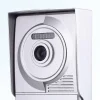 Portier interphone vidéo classic 4 fils - 1 appartement - 1 écran noir 7" - avec mémoire photos - avec lecteur de badge