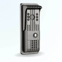 Portier interphone vidéo pili 4 fils - 1 écran noir