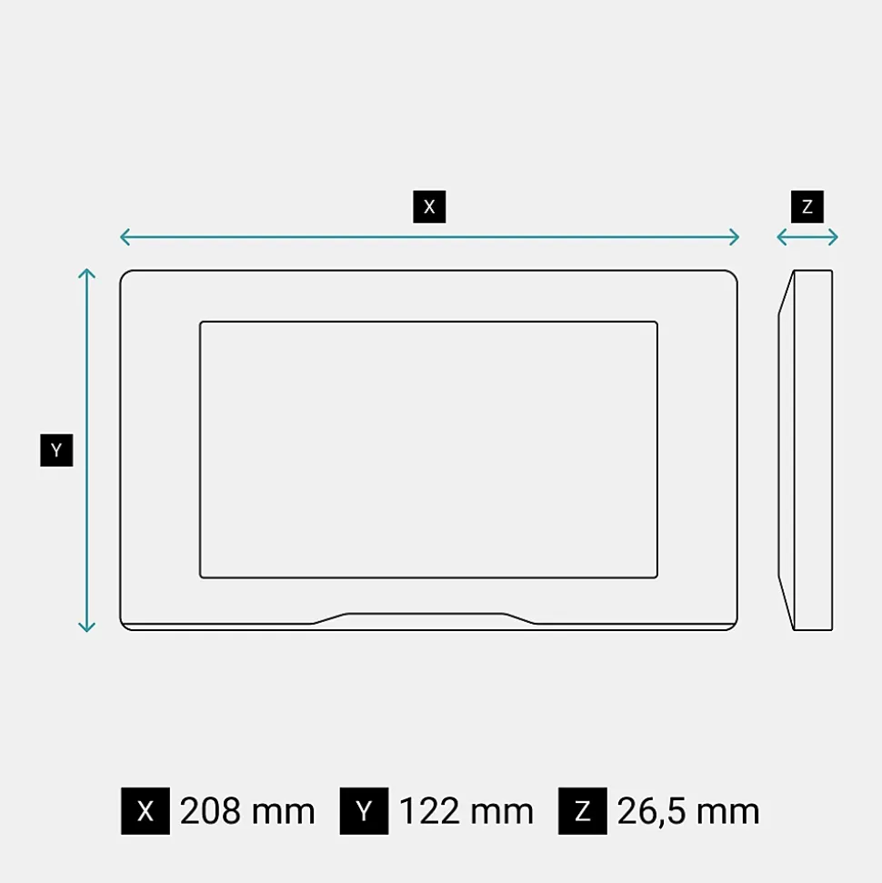 Portier visiophone Legrand Easy kit Plus écran 7"