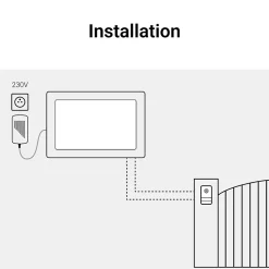 Portier visiophone Legrand Easy kit Plus écran 7