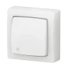 Poussoir avec voyant ASL Legrand complet blanc
