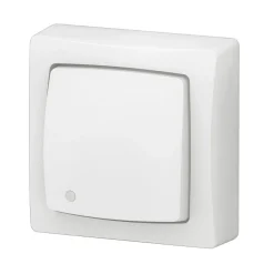Poussoir avec voyant ASL Legrand complet blanc