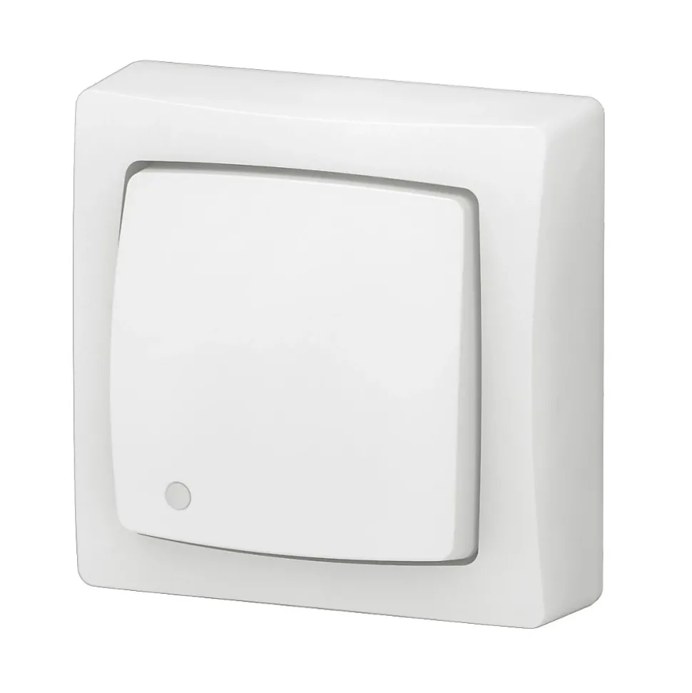 Poussoir avec voyant ASL Legrand complet blanc