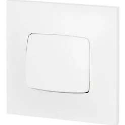 Poussoir Legrand Neptune plastique blanc