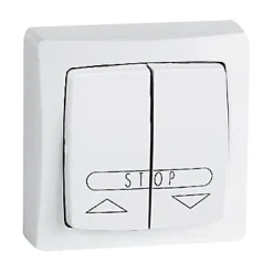 Poussoir volet roulant ASL Legrand blanc