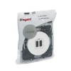 Prise céliane double USB Legrand blanc