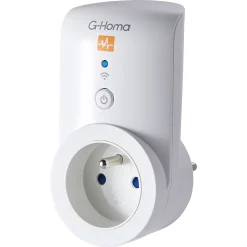 Prise connectée avec contrôle du coût et de la consommation électrique G-Homa