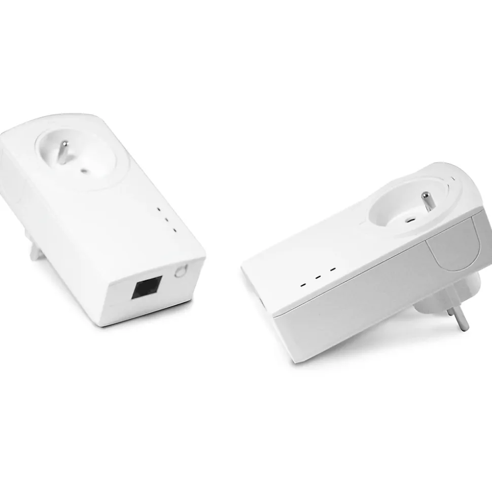 Prise CPL gigogne 500 MBPS - Fiche FR Avidsen, lot de 2