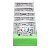 Prise de courant avec terre affleurante complète Schneider Electric Ovalis blanc, lot de 5