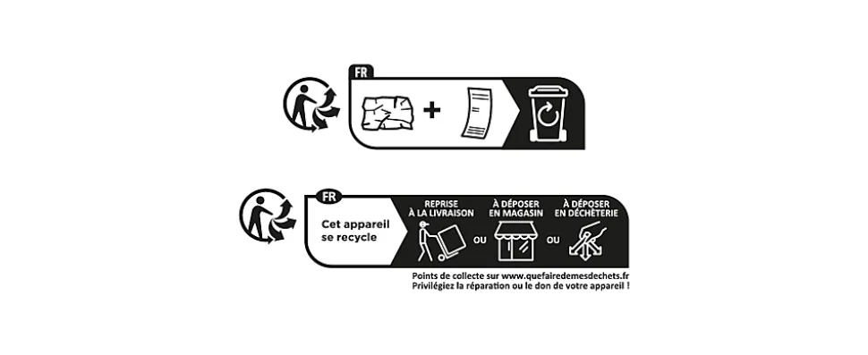 Prise de courant avec terre blanche complet