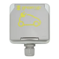 Prise de courant étanche Legrand Green'up pour véhicule électrique + patère de sécurité