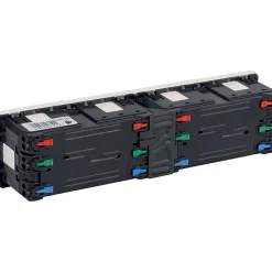 Prise de courant 4 X 2P+T surface Mosaic Link Legrand - 8 modules - 4 postes - Blanc