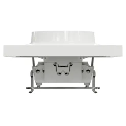 Prise double avec terre complète Schneider Electric Odace blanc