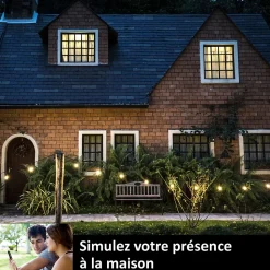 Prise intérieure encastrée 3000W connectée Wifi + Suivi de consommation