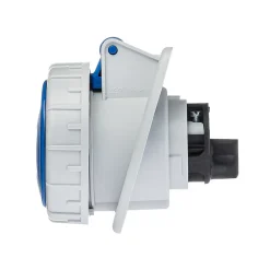Prise Monophasé 16a 2p+t - Encastrable Sur Coffret - étanche Ip67 - Ide