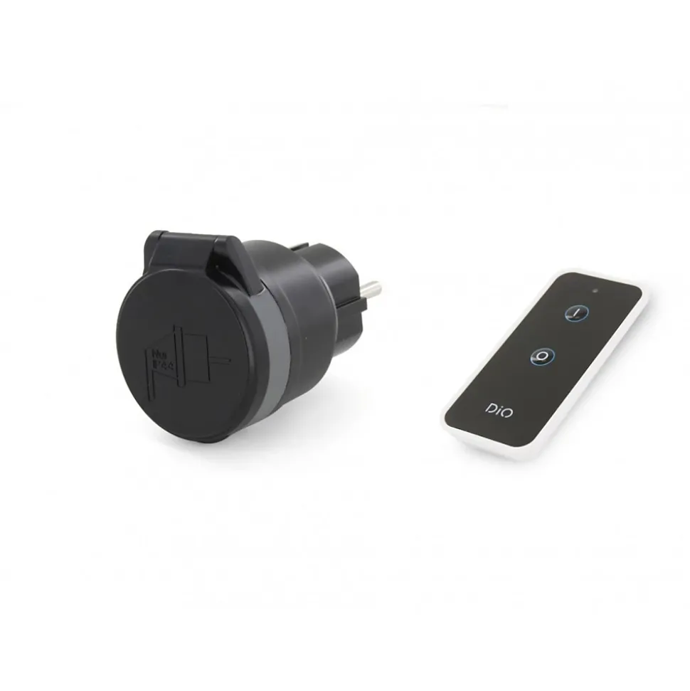 Prise nano extérieure IP44 + télécommande - DiO