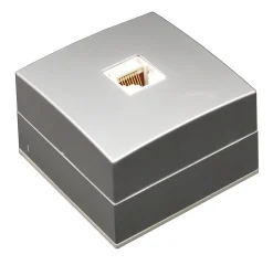 Prise RJ45 Bel'Vue 130473 montage en saillie couleur argent