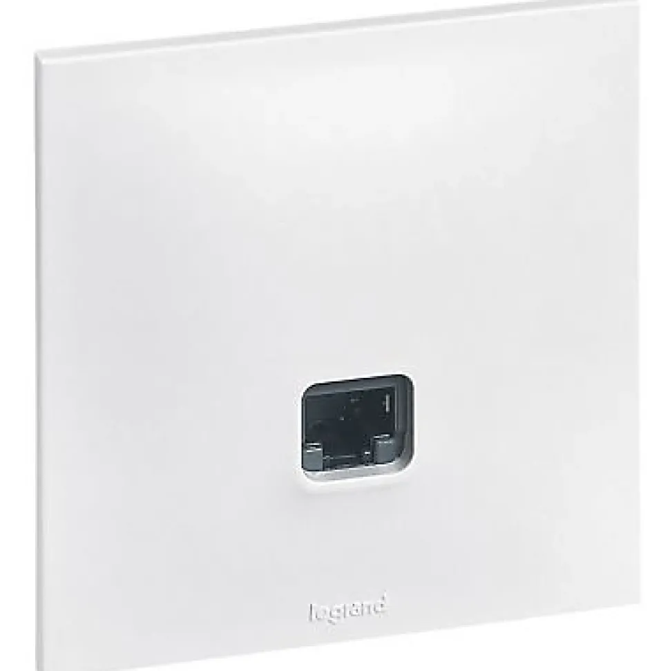 Prise RJ45 CAT6 Legrand Neptune Blanc mat
