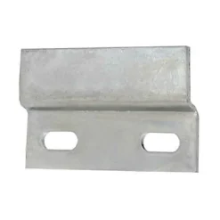 2 Profils Z simple Acier zingué 76 x 45 mm