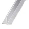 Profilé T aluminium anodisé incolore 15 x 15 mm, 1 m