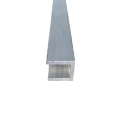 Profilé u aluminium 30x30 ep 3 mm, Longueur : 3 metres - Comment Fer