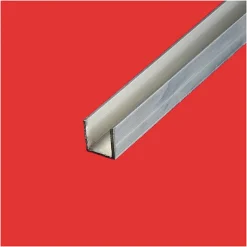 Profilé u aluminium 30x30 ep 3 mm, Longueur : 3 metres - Comment Fer