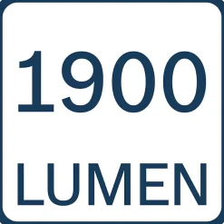 Projecteur de chantier Boch 18V, 1900 lumens