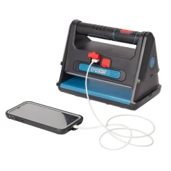 Projecteur de chantier Erbauer sur batterie + USB 2000 lumens sans fil