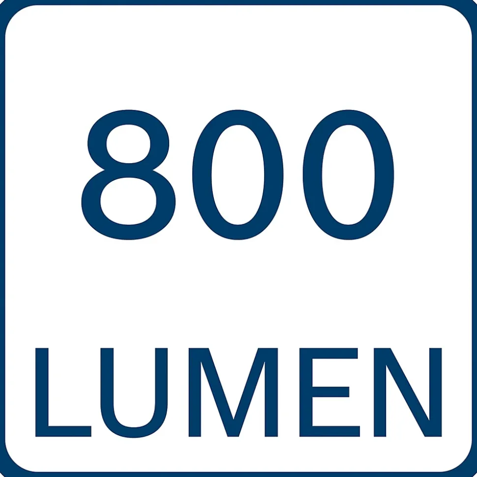 Projecteur de chantier sans fil Bosch GLI 18V 800 lm (sans batterie)