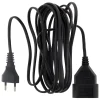 Prolongateur H03VVH2F 6A 3m - Noir - Zenitech