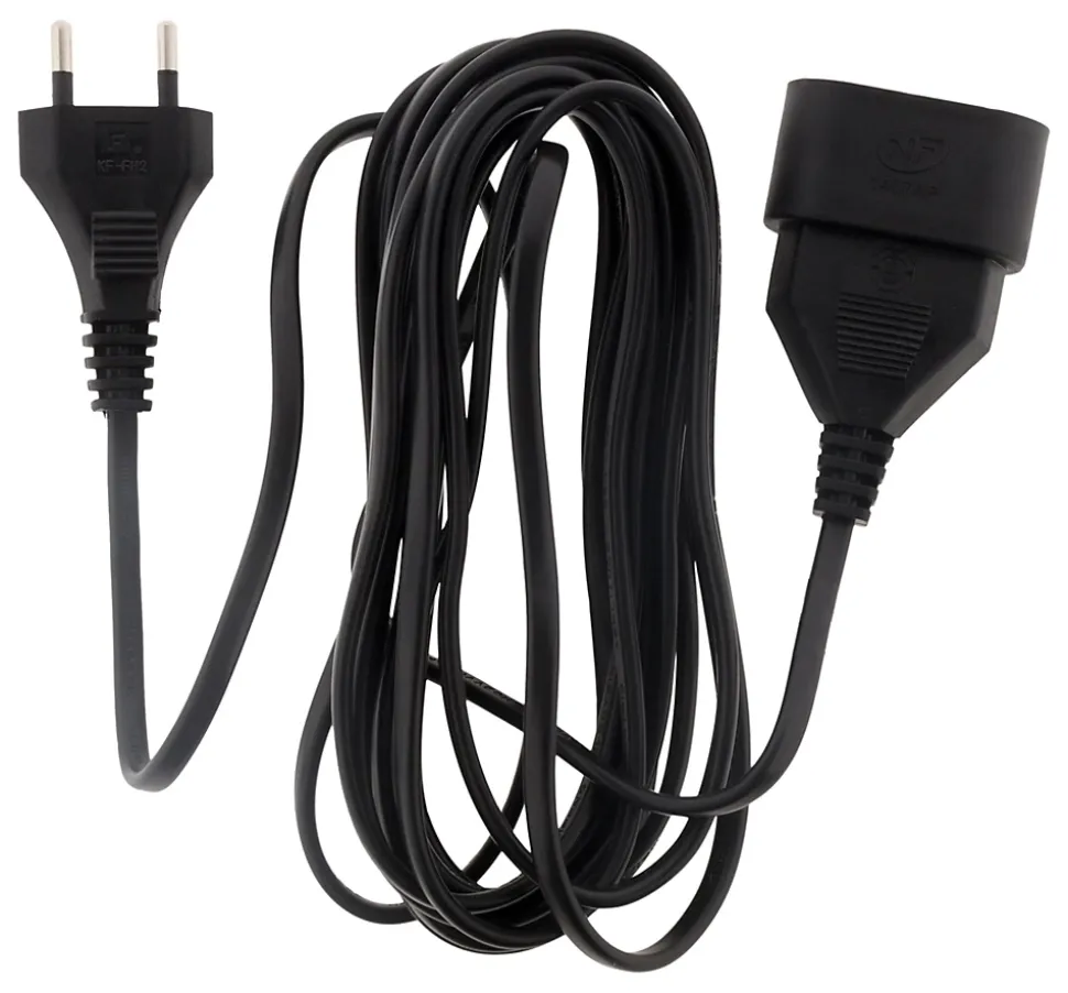 Prolongateur H03VVH2F 6A 3m - Noir - Zenitech