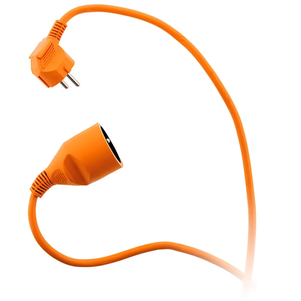 Prolongateur jard. 16A 45m orange Zenitech