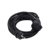 Prolongateur Schuko H05RR-F 3G1,5mm² - 5m - Chacon