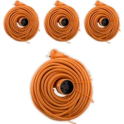 4 prolongateurs sans terre 16A 40m Zenitech