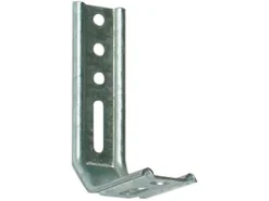Équerre de fixation nervurée 3 pans 70 x 160 mm Afbat