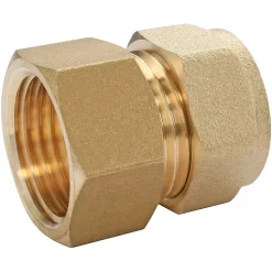 Raccord femelle bicône pour tube cuivre Ø12 - Femelle 15/21 (1/2")