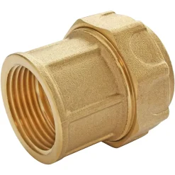 Raccord laiton droit pour PE Ø32 - Femelle 26/34 (1")