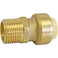 Raccord mâle à clipser pour tube cuivre Ø14 - Mâle 15/21 (1/2')