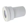 Raccord - Pipe droite mâle - 100mm - Couleur blanche - Idéale pour installations sanitaires