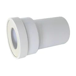 Raccord - Pipe droite mâle - 100mm - Couleur blanche - Idéale pour installations sanitaires
