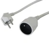Rallonge blanche H05VVF 3G1 5mm² 10m avec clapet