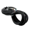 Rallonge HO5VVF 3x1,5mm2 - 3m - noir - Chacon