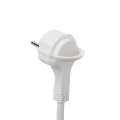 Rallonge intérieur H05VV-F Diall 3 x 1.5 mm² 3m + prise blanc