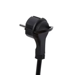 Rallonge intérieur H05VV-F Diall 3 x 1.5 mm² 3m + prise noir